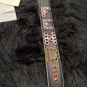100% Authentic - Stunning LIMITED EDITION FENDI Guitar Strap